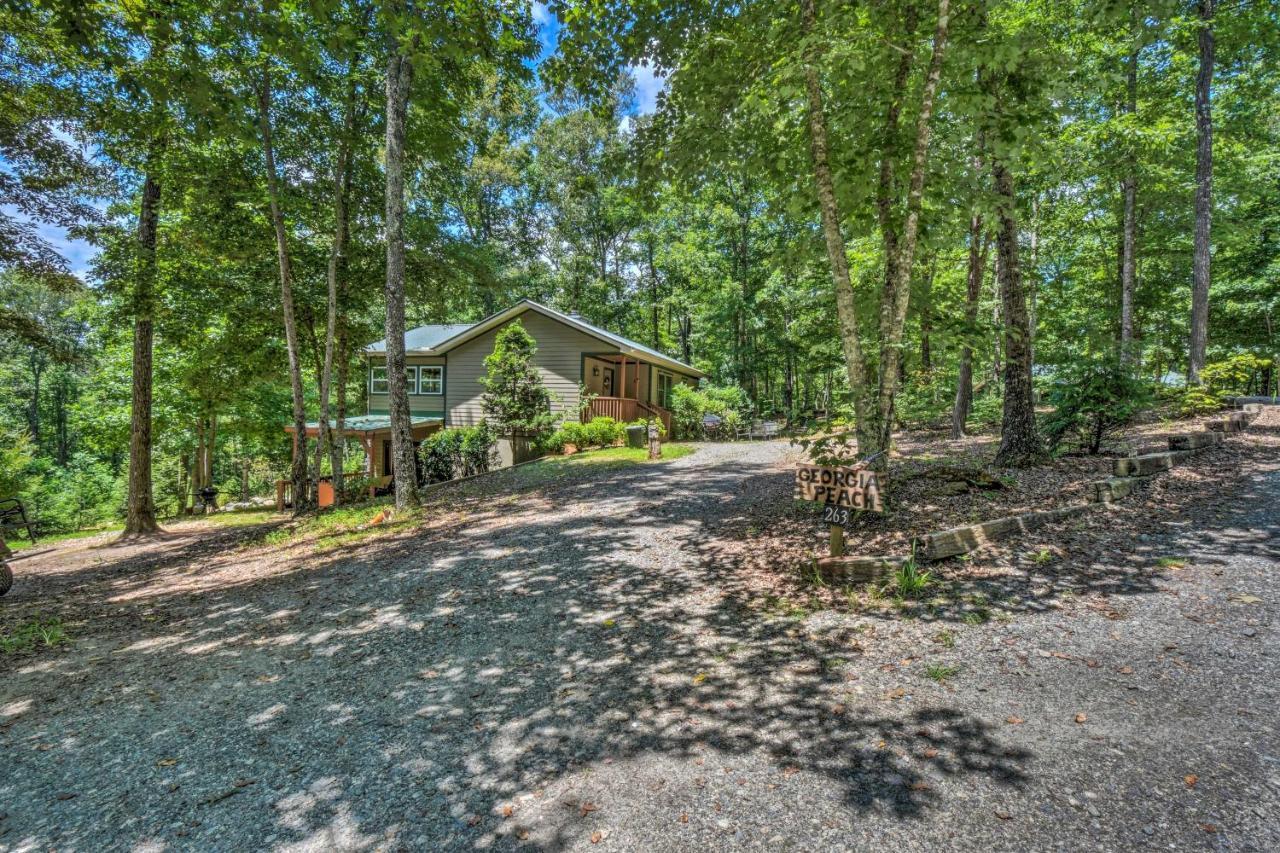 The Georgia Peach Cabin 8 Mi To Dwntn Helen Clarkesville 외부 사진
